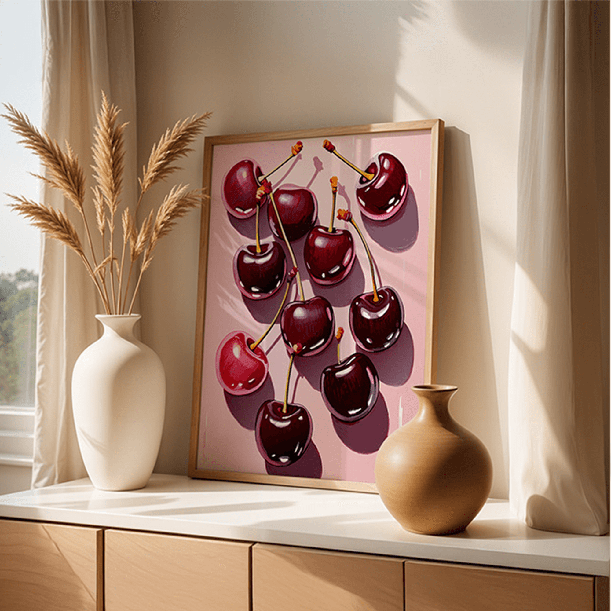 Pink Cherries