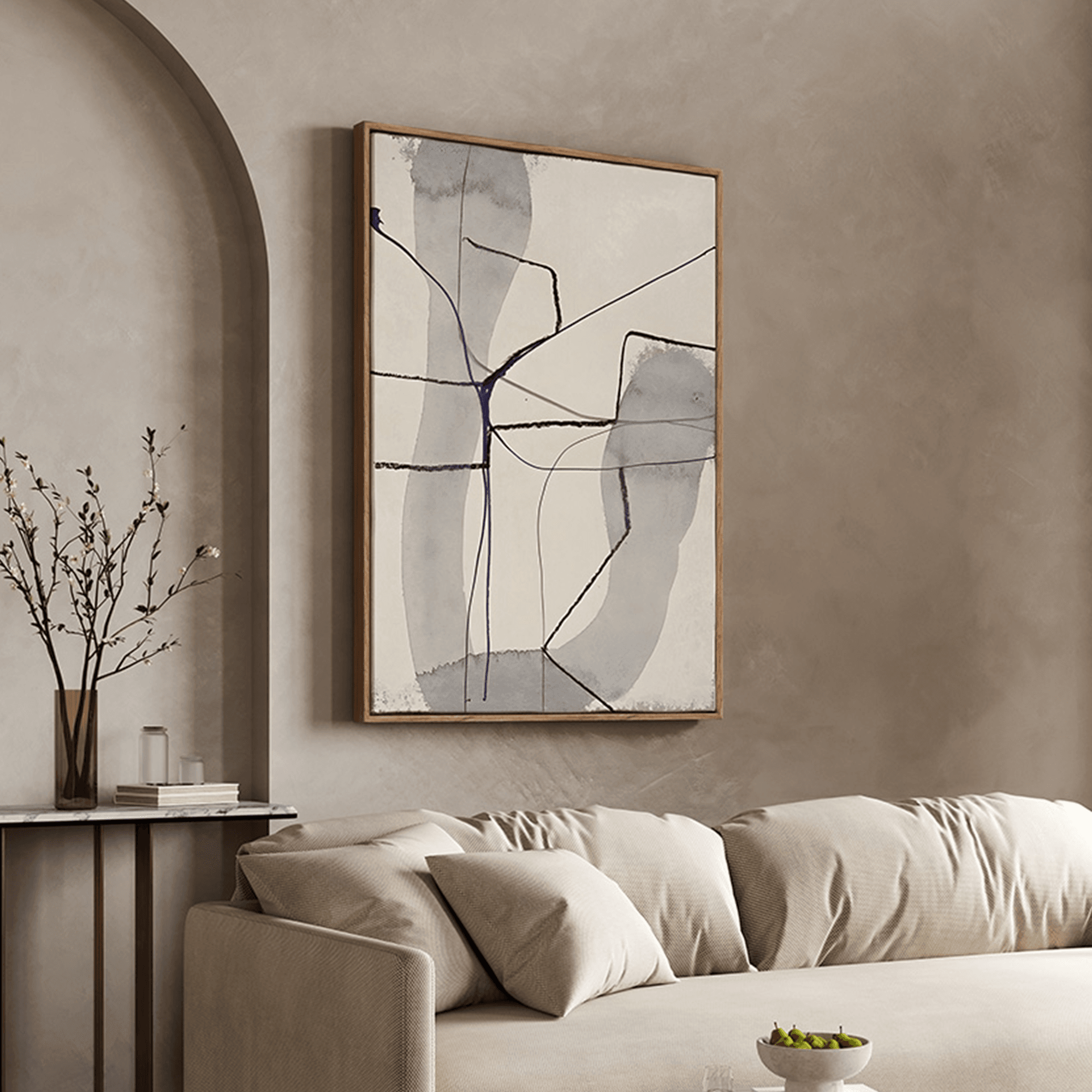 Abstract lines No.1