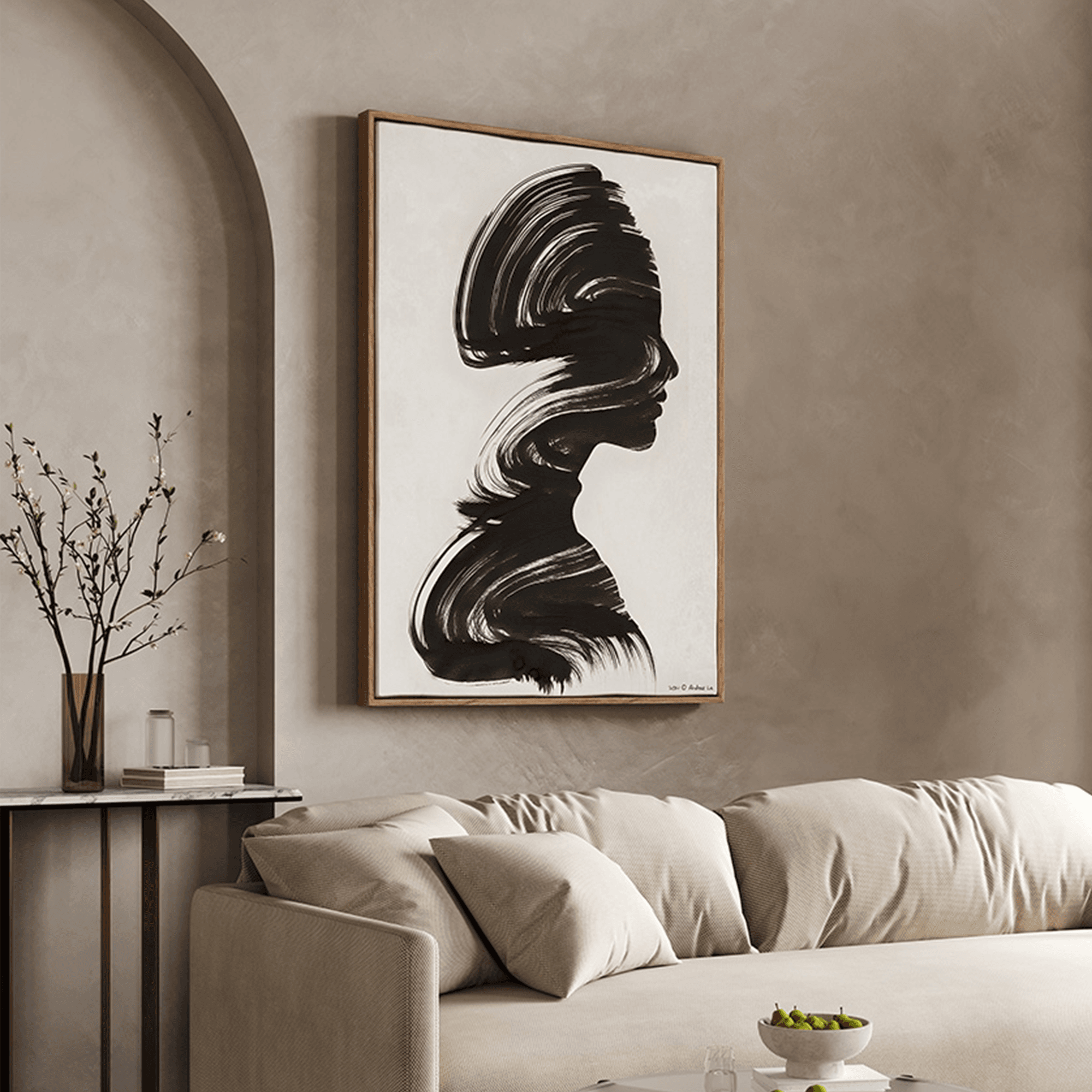 Abstract woman
