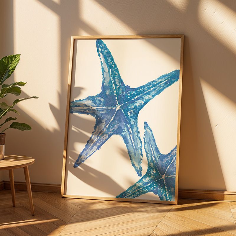 Blue starfish