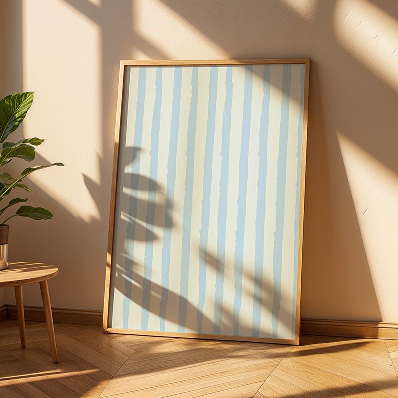 Blue stripes