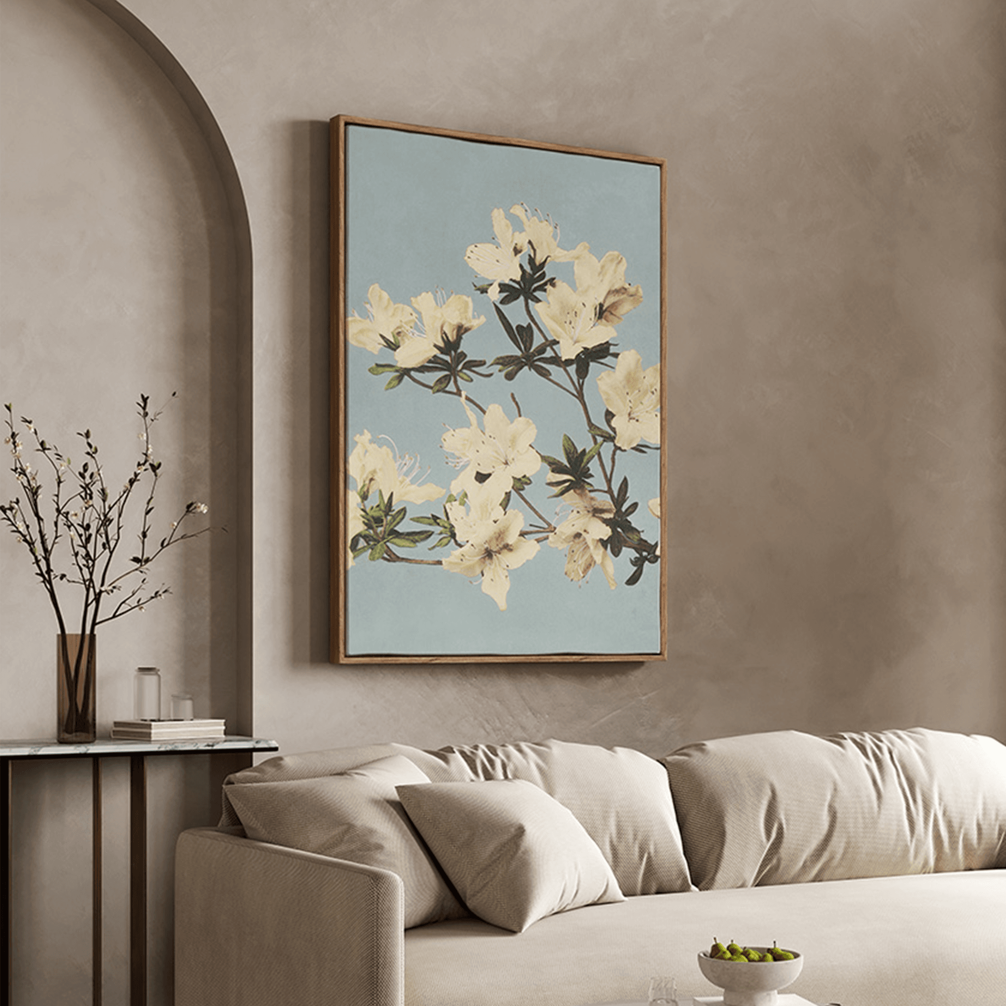 Neutral flowers