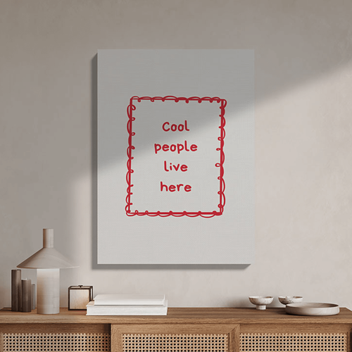 Cool people live here