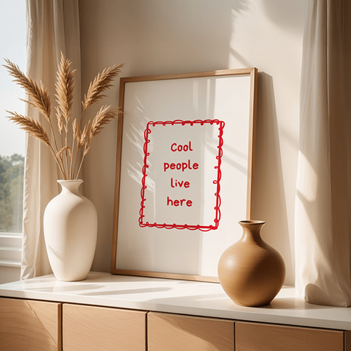 Cool people live here