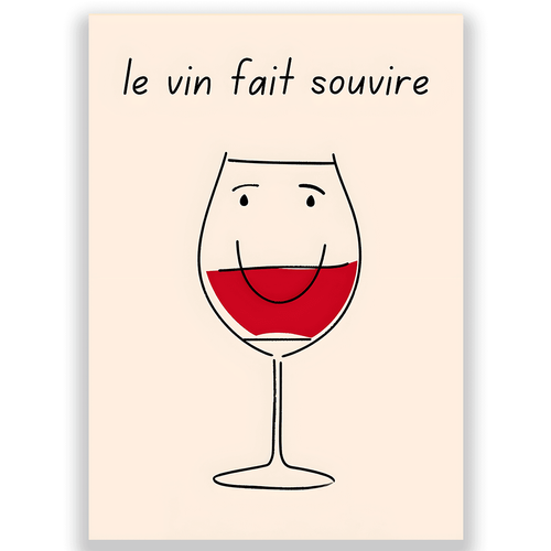 Le vin fait souvire